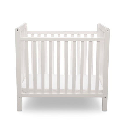 Classic Mini Crib with 2.75-inch Mattress - Convertible to Twin Bed