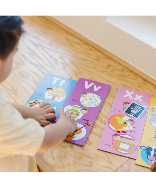 Poke-A-Dot Jumbo Alphabet Learning Cards