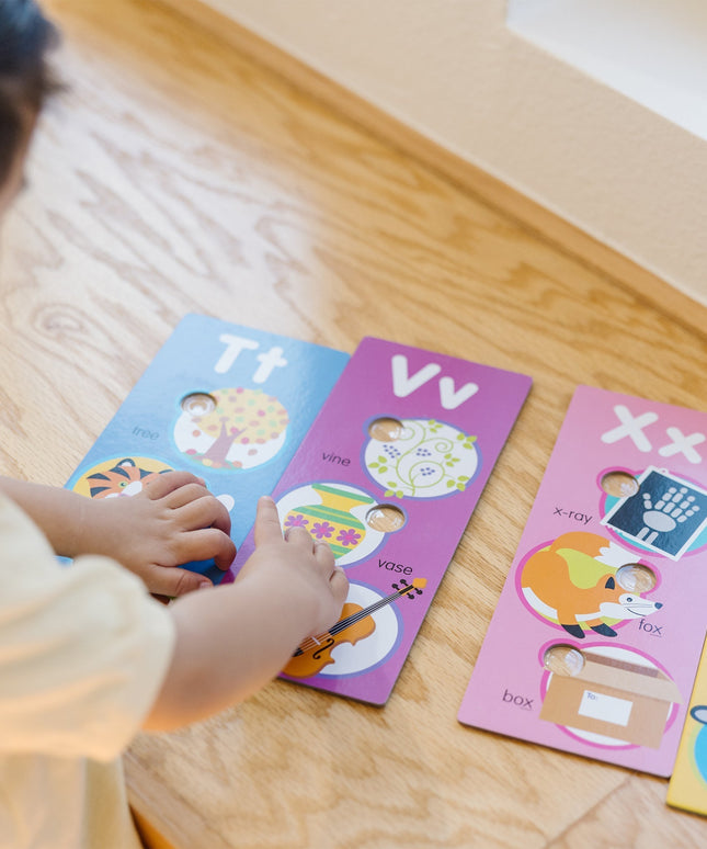 Poke-A-Dot Jumbo Alphabet Learning Cards