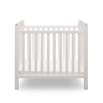 Classic Mini Crib with 2.75-inch Mattress - Convertible to Twin Bed