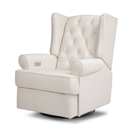 Harbour Electronic Recliner and Swivel Glider in Eco-Performance Fabric with USB port | Water Repellent & Stain Resistant