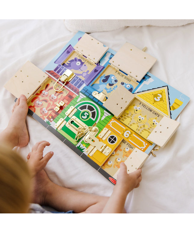 Wooden Latches Board