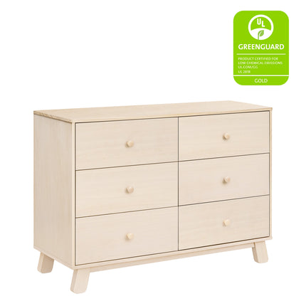 Hudson Modern 6-Drawer Assembled Double Dresser