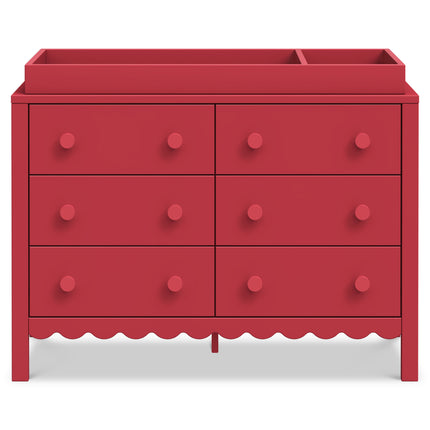 Sammy Scallop 6-Drawer Dresser