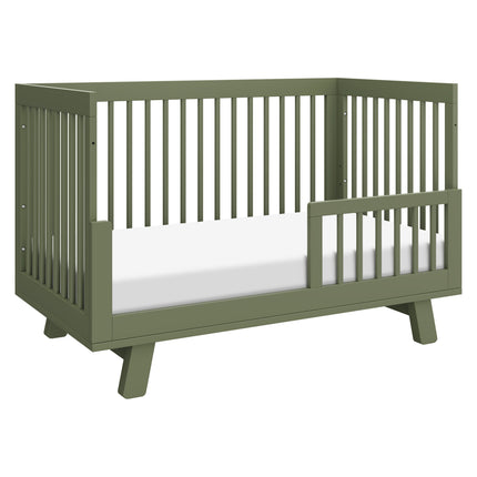Hudson 3-in-1 Convertible Crib with Toddler Bed Conversion Kit