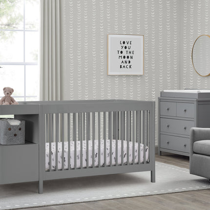 Zoe 5-in-1 Convertible Crib and Changer