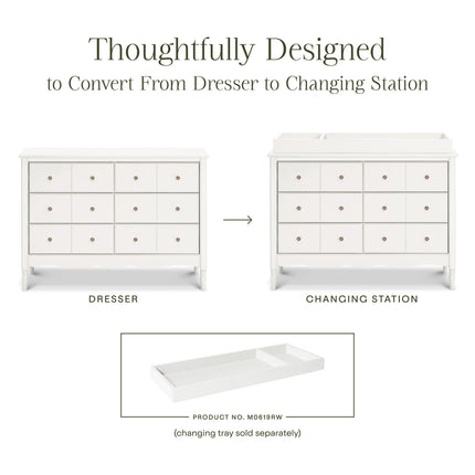 Liberty 6-Drawer Assembled Dresser