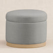 Performance Grey Eco-Weave with Light Wood Base