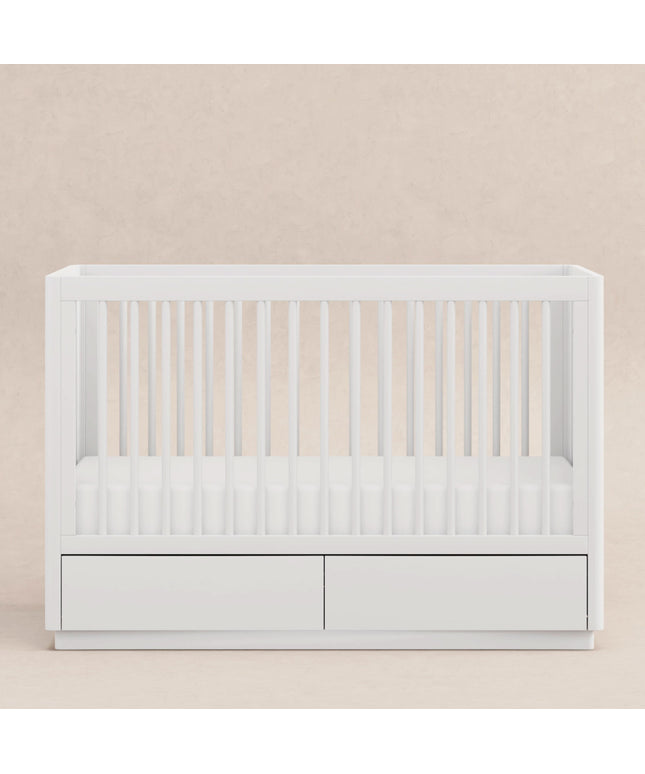 Bento 3-in-1 Convertible Storage Crib with Toddler Bed Conversion Kit