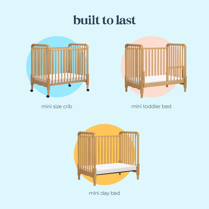 Jenny Lind 3-in-1 Convertible Mini Crib