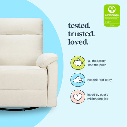 Suzy Electronic Recliner and Swivel Glider | USB Charging Port