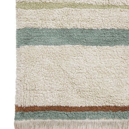 Lanes Washable Rug - Vintage Blue