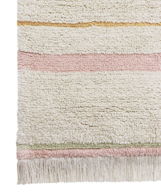 Lanes Washable Rug - Vintage Nude