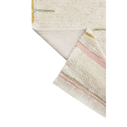 Lanes Washable Rug - Vintage Nude