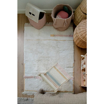Lanes Washable Rug - Vintage Nude