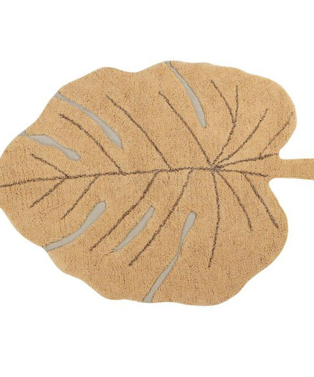 Monstera Leaf Washable Rug