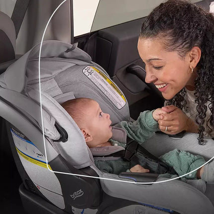 Cypress Infant Car Seat Rear Facing Car Seat with Alpine Base - Ponte Stone