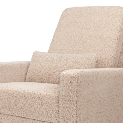 Sigi Recliner and Swivel Glider in Shearling