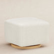 Cream Shearling with Light Wood Base