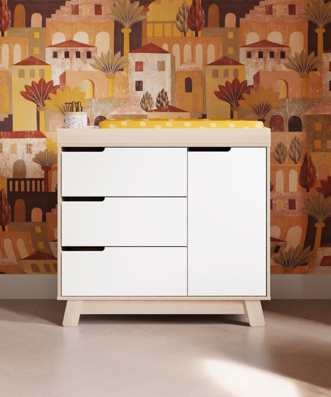 Hudson 3-Drawer Changer Dresser with Removable Changing Tray