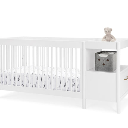 Zoe 5-in-1 Convertible Crib and Changer