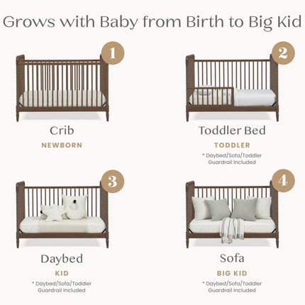 Saint 4-in-1 Convertible Crib