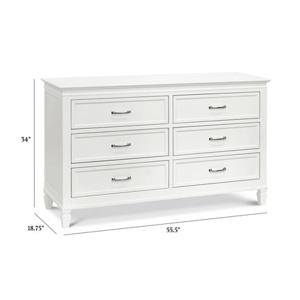 Darlington 6-Drawer Assembled Dresser