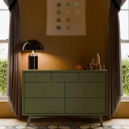 Palma 7-Drawer Assembled Double Dresser