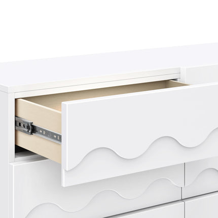Lido Wave 6-Drawer Assembled Dresser
