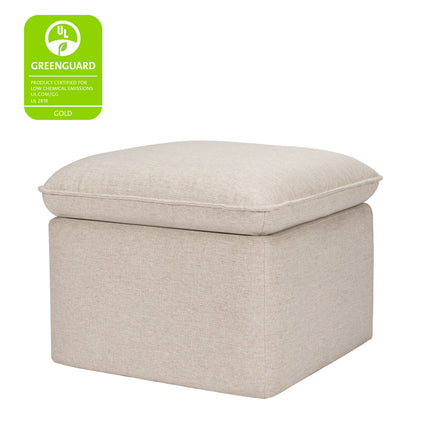 Cali Storage Ottoman in Eco-Performance Fabric | Water Repellent & Stain Resistant