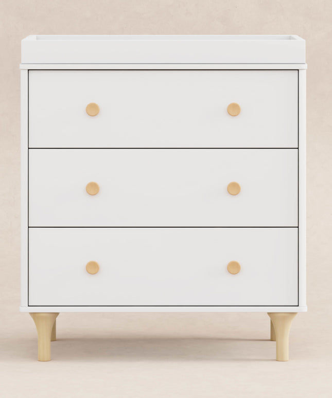Lolly 3-Drawer Changer Dresser with Removable Changing Tray