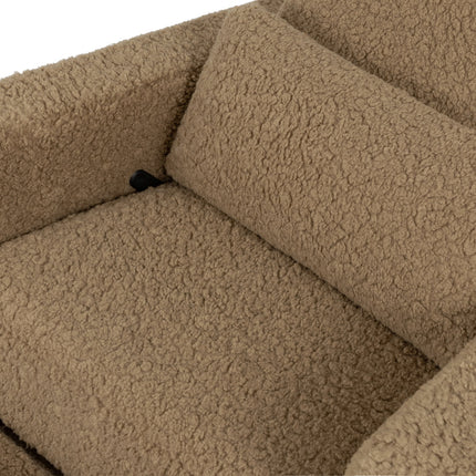 Sigi Recliner and Swivel Glider in Shearling