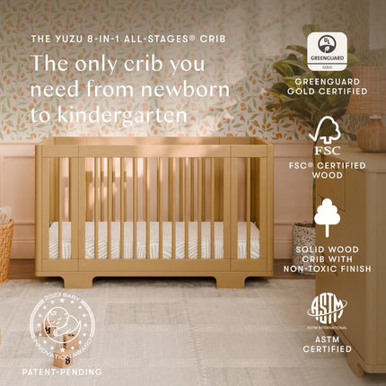 Yuzu 8-in-1 Convertible Crib with All-Stages® Conversion Kits - Retail Exclusive