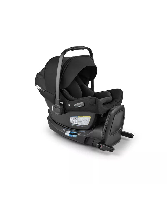 Turtle Air Shield by Nuna Infant Car Seat and Recline Base - Black