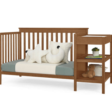 Ellie 5-in-1 Convertible Crib and Changer