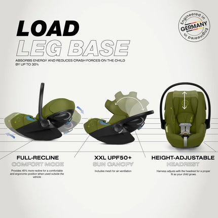 Cloud G Infant Car Seat Lux - Nature Green