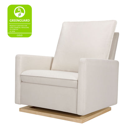 Cali Pillowback Chair and a Half Glider in Eco-Performance Fabric | Water Repellent & Stain Resistant