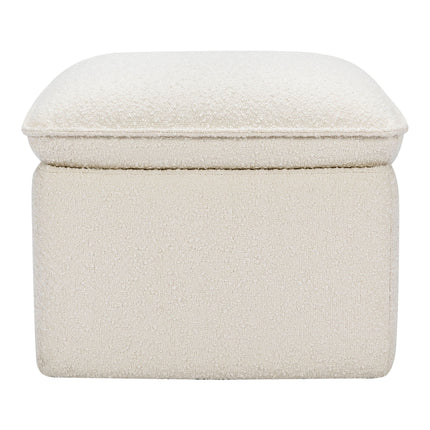 Cali Storage Ottoman in Boucle