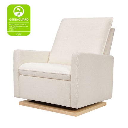 Cali Pillowback Chair and a Half Glider in Fleece