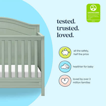 Charlie 4-in-1 Convertible Crib