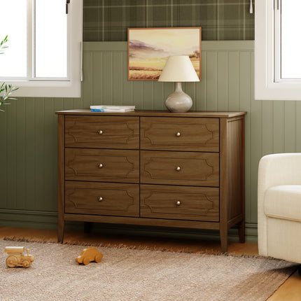 Chloe Regency 6-Drawer Dresser