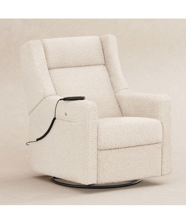 Kiwi Deluxe Power Recliner and Swivel Glider with Heat and Massage