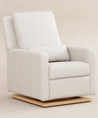 Performance Cream Eco-Weave with Light Wood Base