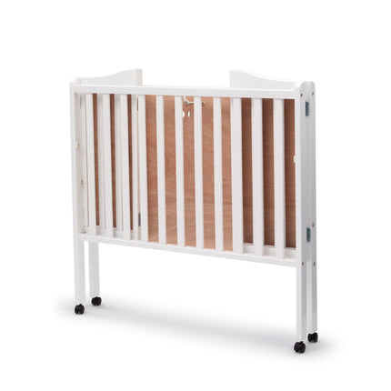 Folding Portable Mini Baby Crib with 1.5-inch Mattress