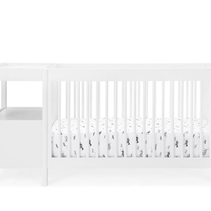 Zoe 5-in-1 Convertible Crib and Changer