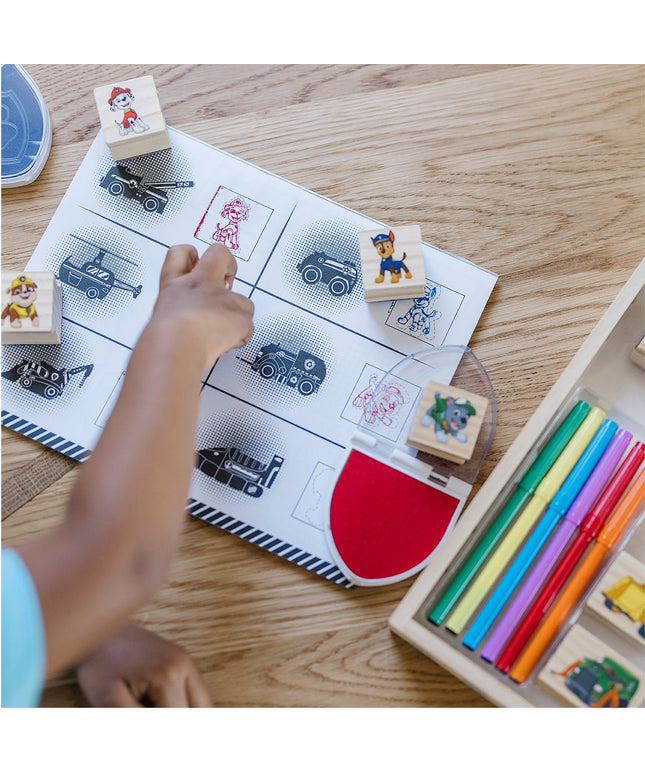 PAW Patrol Wooden Stamps Activity Set