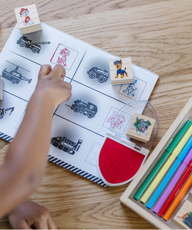 PAW Patrol Wooden Stamps Activity Set