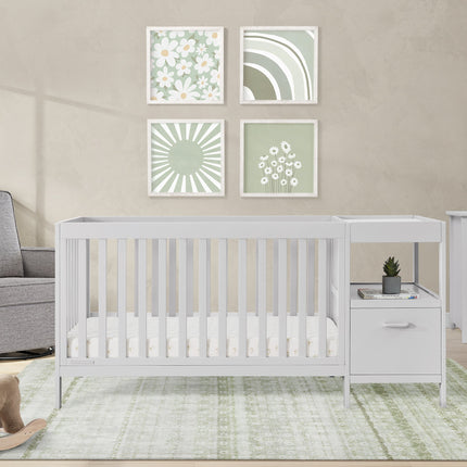 Alice 5-in-1 Convertible Crib and Changer