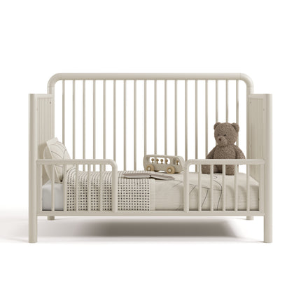 Storkcraft® Porto Deluxe 5-in-1 Convertible Crib with Bonus Toddler Guardrail
