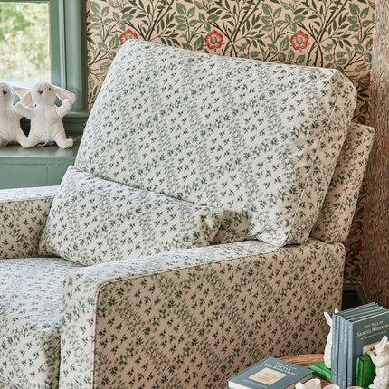 Sarah Flint x Namesake Crawford Swivel Glider in Eco-Performance Fabric | Water Repellent & Stain Resistant